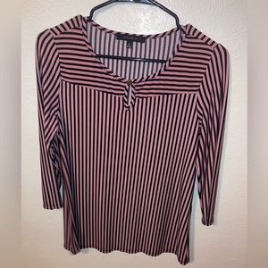 Casual Striped Blouse